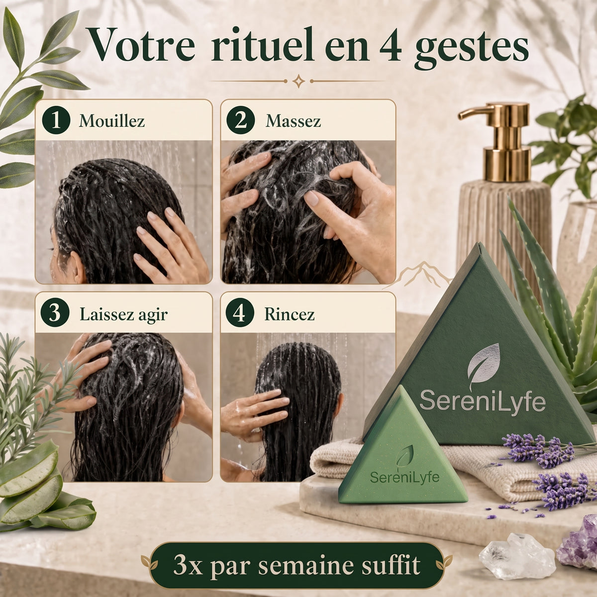 Soin Jade aux 12 plantes - Retrouvez votre volume capillaire en 30 jours !