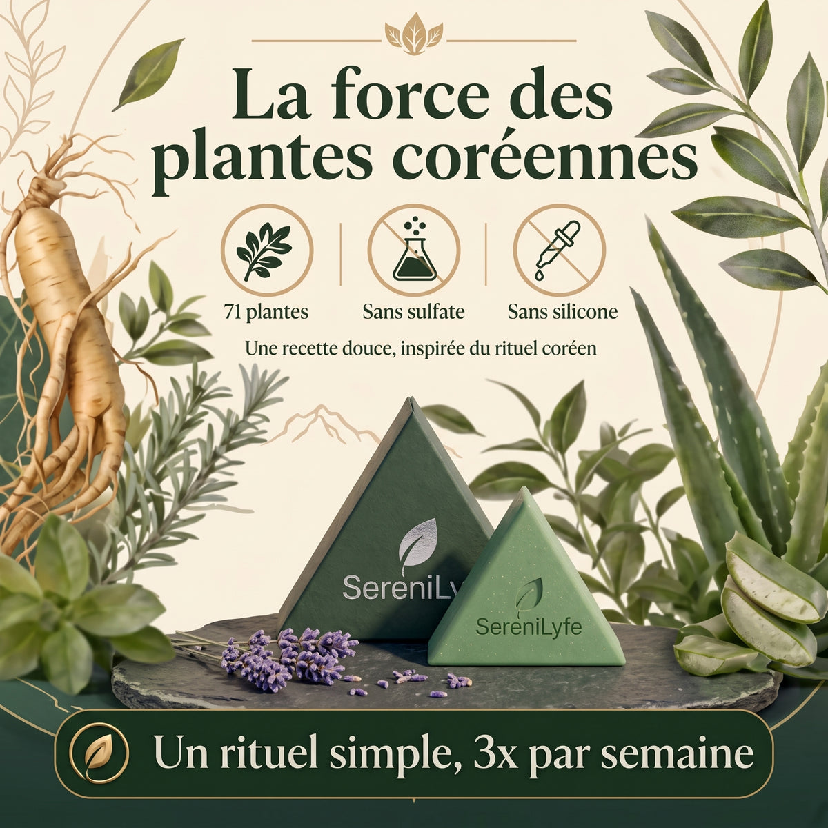 Soin Jade aux 12 plantes - Retrouvez votre volume capillaire en 30 jours !