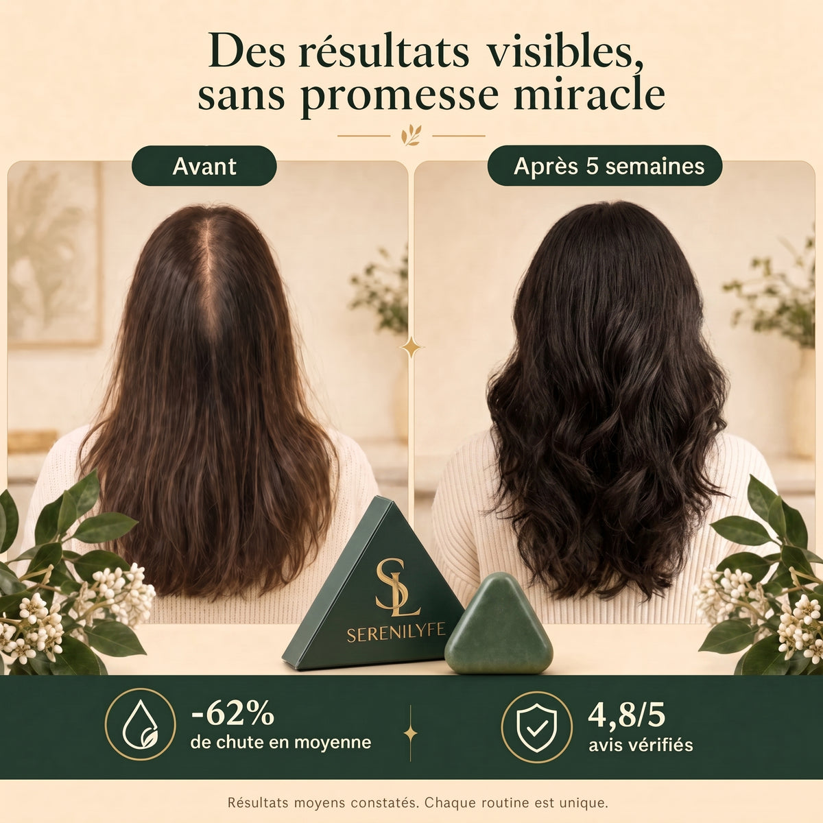 Soin Jade aux 12 plantes - Retrouvez votre volume capillaire en 30 jours !